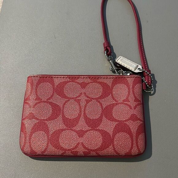 COACH Pink Wristlet - Picture 5 of 6